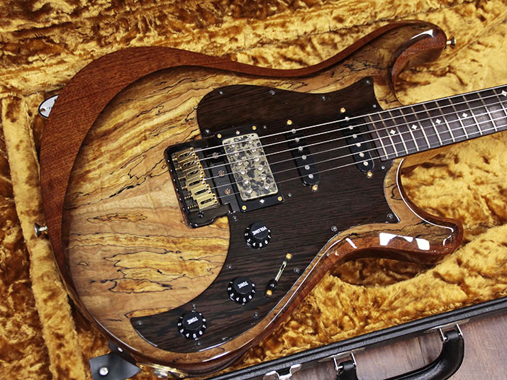 Knaggs Guitars Severn Tier 2 Trembuck HSS Natural Spalted Maple 2