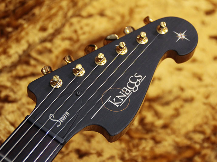 Knaggs Guitars Severn Tier 2 Trembuck HSS Natural Spalted Maple 7