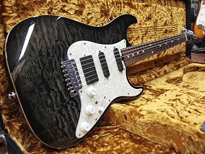 Sadowsky TYO Modern Edge Strat Trans Black