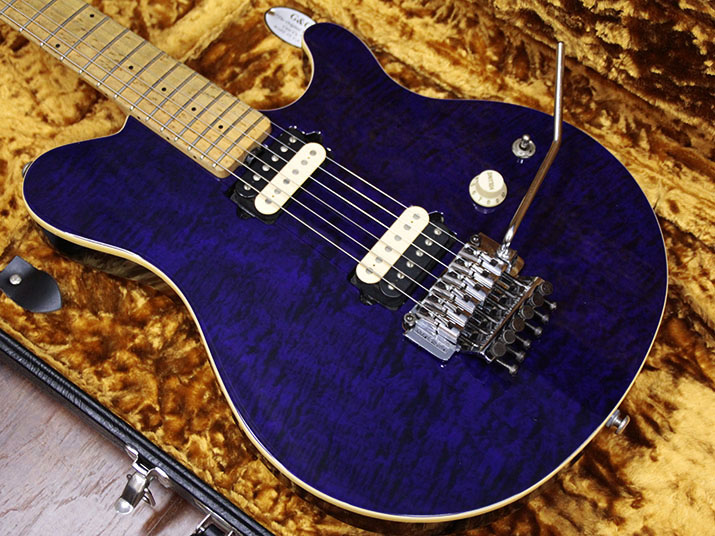 MUSIC MAN Axis Quilt Trans Purple 2