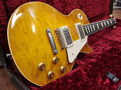 Gibson Custom Shop Historic Collection 1958 Les Paul Standard Reissue VOS Hand Select Real Top CC#17 Buck Burst 2014