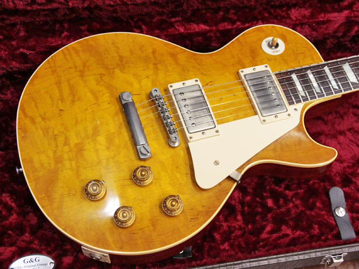 Gibson Custom Shop Historic Collection 1958 Les Paul Standard Reissue VOS Hand Select Real Top CC#17 Buck Burst 2014 2