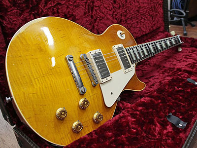 Gibson Custom Shop Historic Collection 1959 Les Paul Standard Reissue Heavily Aged Black Stinger