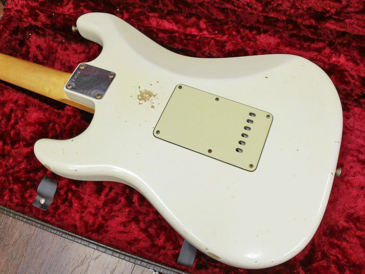 Fender Custom Shop 1960 Stratocaster Relic Vintage Olympic White 4