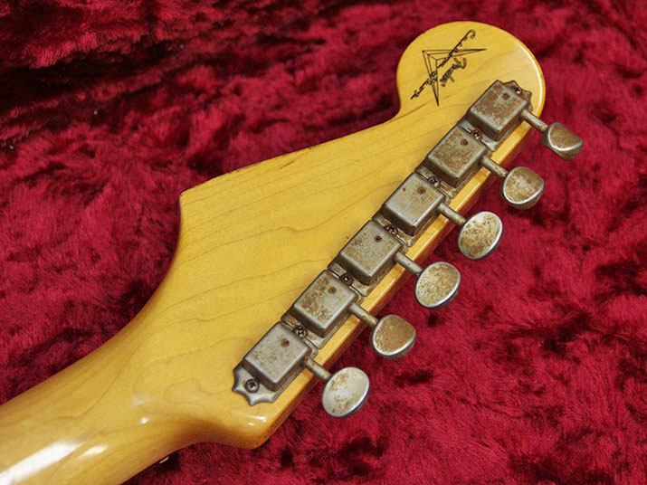 Fender Custom Shop 1960 Stratocaster Relic Vintage Olympic White 6