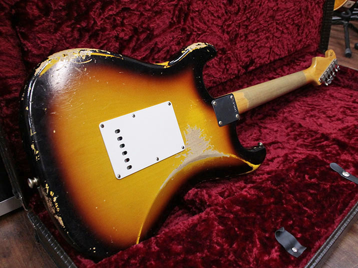 Fender Custom Shop 1960 Stratocaster Heavy Relic Faded 3-Color Sunburst 3