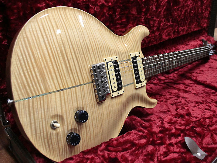 Paul Reed Smith(PRS) Private Stock Santana II Natural Brazilian Fingerboard and Headstock Veneer 1