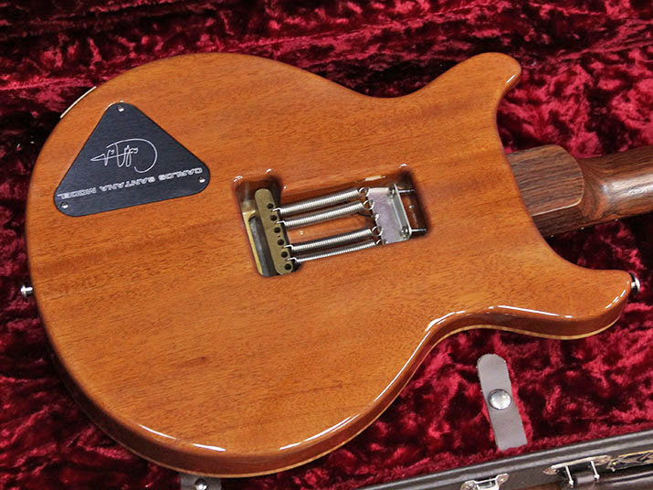 Paul Reed Smith(PRS) Private Stock Santana II Natural Brazilian Fingerboard and Headstock Veneer 4