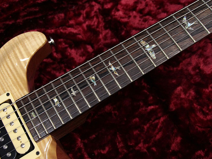 Paul Reed Smith(PRS) Private Stock Santana II Natural Brazilian Fingerboard and Headstock Veneer 6