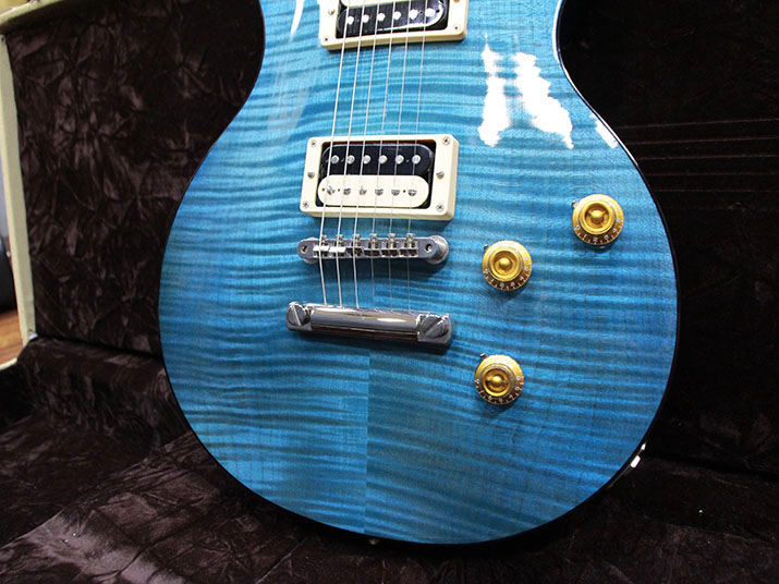 Gibson Custom Shop Tak Matsumoto DC Standard Aqua Blue 1st Edition 3