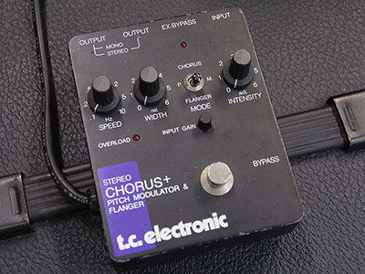 t.c. electronic SCF STEREO CHORUS+ PITCH MODULATOR & FLANGER