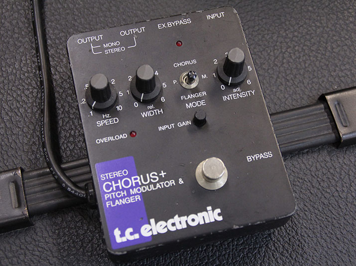 t.c. electronic SCF STEREO CHORUS+ PITCH MODULATOR & FLANGER 1