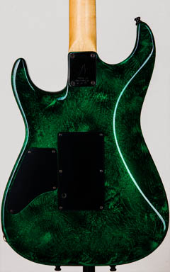 Tom Anderson Pro Am Green & Black Bowling Ball ボディー裏面 サムネイル