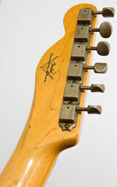 Fender Custom Shop 1951 Nocaster Relic Butterscotch Blonde 2009 ネック サムネイル