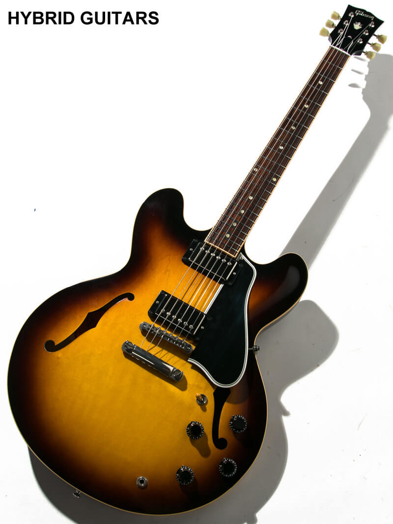 Gibson Custom Shop ES-335 Dot Reissue Vintage Sunburst 1