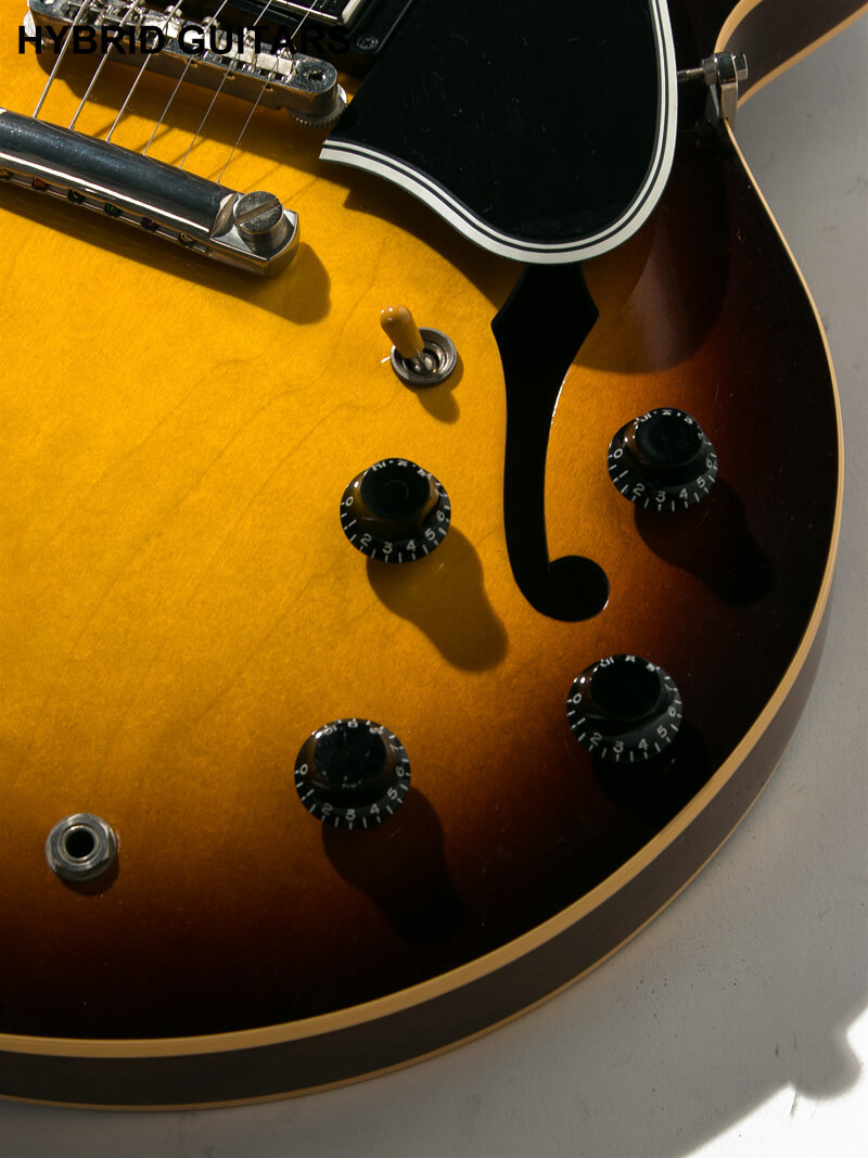 Gibson Custom Shop ES-335 Dot Reissue Vintage Sunburst 10