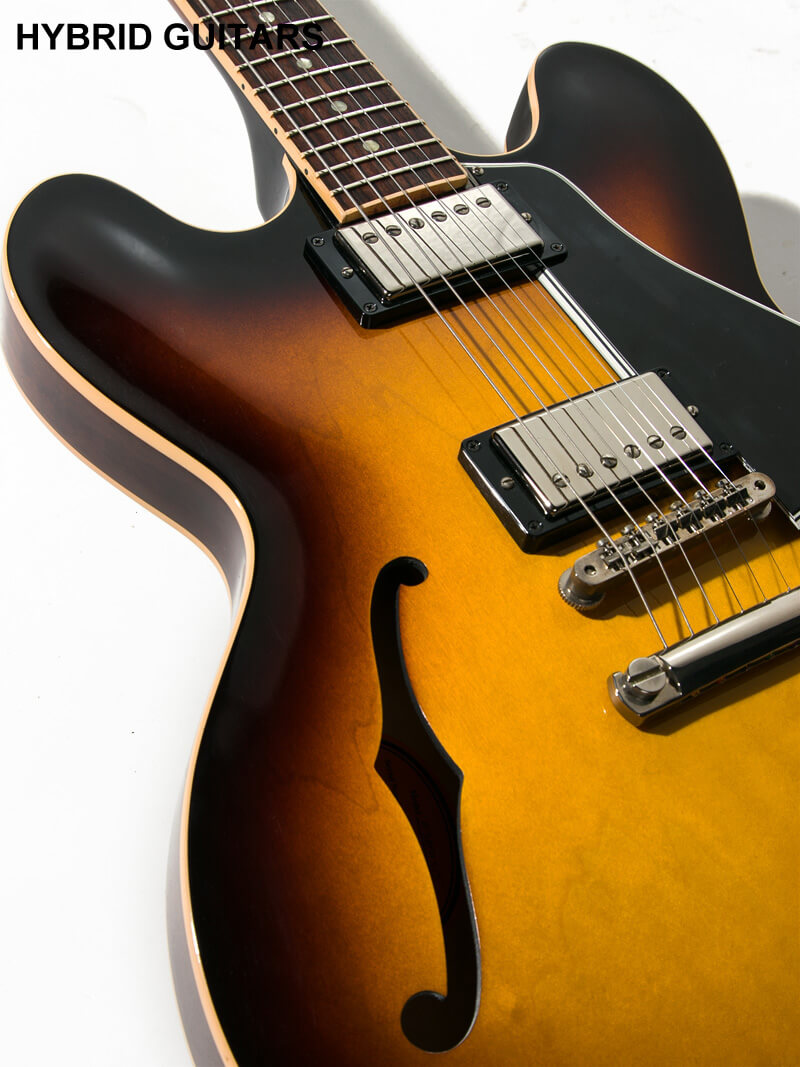 Gibson Custom Shop ES-335 Dot Reissue Vintage Sunburst 11