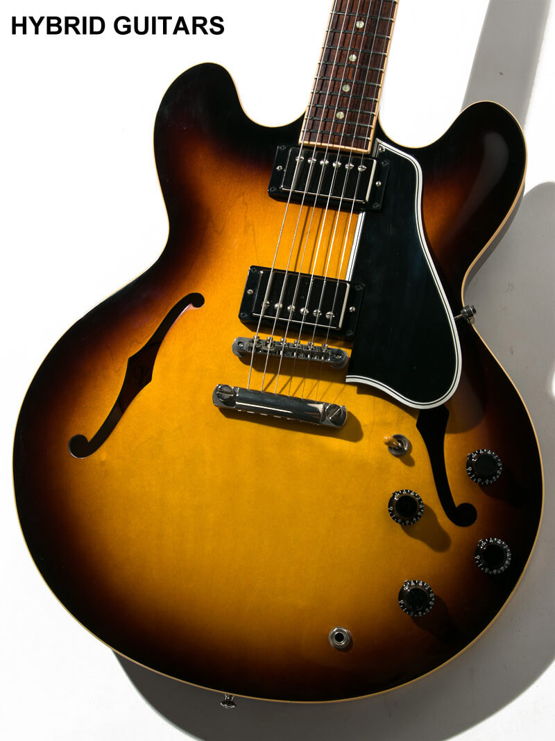 Gibson Custom Shop ES-335 Dot Reissue Vintage Sunburst 3