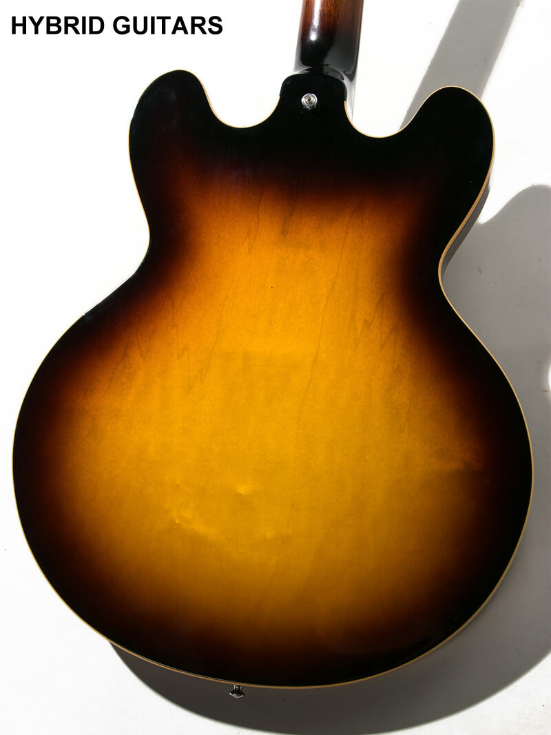 Gibson Custom Shop ES-335 Dot Reissue Vintage Sunburst 4