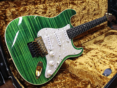 Warmoth Custom Stratocaster Trans Green