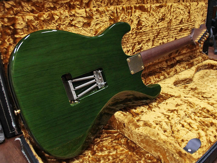 Warmoth Custom Stratocaster Trans Green 3