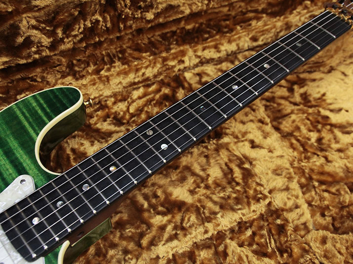 Warmoth Custom Stratocaster Trans Green 5