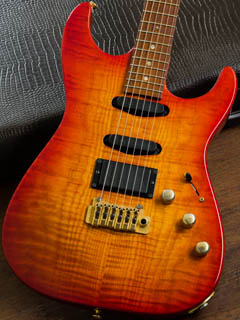 moon Stratocaster Birdseye Neck Warmoth ボディー正面 サムネイル