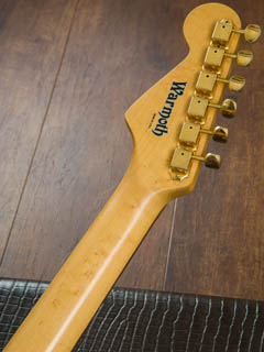 moon Stratocaster Birdseye Neck Warmoth ヘッド裏面 サムネイル