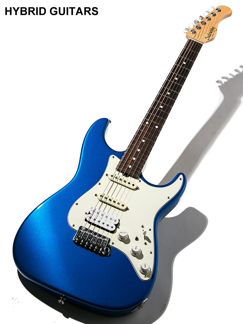 Sadowsky TYO Modern Edge Strat Dark Lake Placid Blue 1