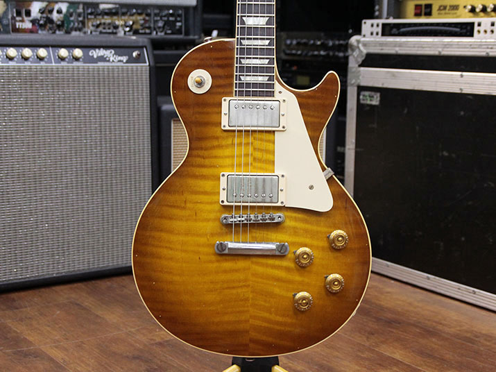 Gibson Custom Shop Historic Collection 1959 Les Paul Standard Reissue Aged Ice Tea Burst 2013 2