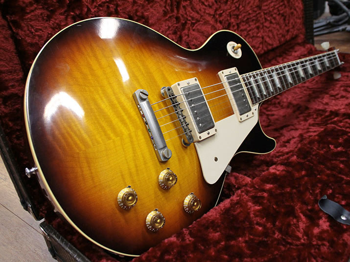 Gibson Custom Shop Historic Collection 1958 Les Paul Standard Reissue Figured VOS 2014 1