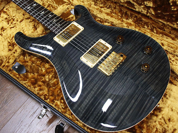 Paul Reed Smith(PRS) Custom 22 20th Anniversary Artist Package Gray Black Brazilian Fingerboard and Headstock Veneer 2