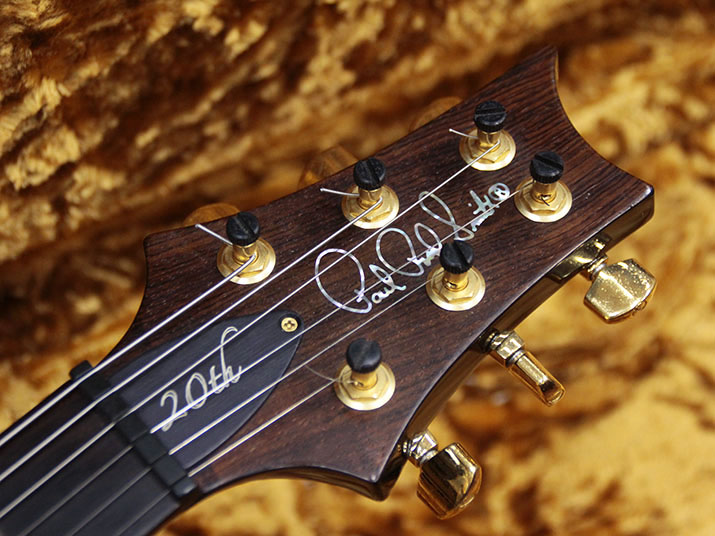 Paul Reed Smith(PRS) Custom 22 20th Anniversary Artist Package Gray Black Brazilian Fingerboard and Headstock Veneer 6