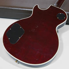 Gibson Custom Shop Les Paul Custom Florentine Wine Red 1996 ボディー裏面 サムネイル