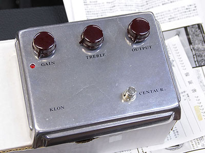 Klon Centaur Silver No Picture
