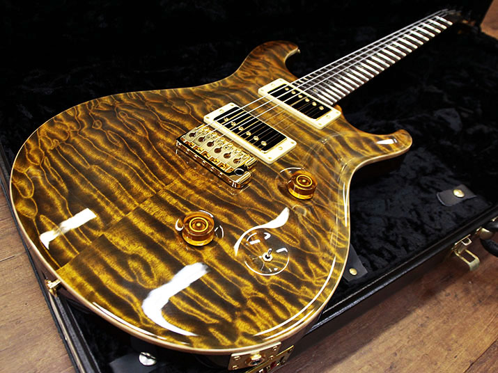 ギター Paul Reed Smith Private Stock Custom 24 PRS Private Stock Custom 24 Sub Zero Glow Electric Guitar