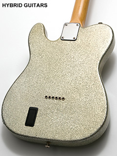 Sadowsky NYC Telecaster Type Silver Sparkle ボディー裏面 サムネイル