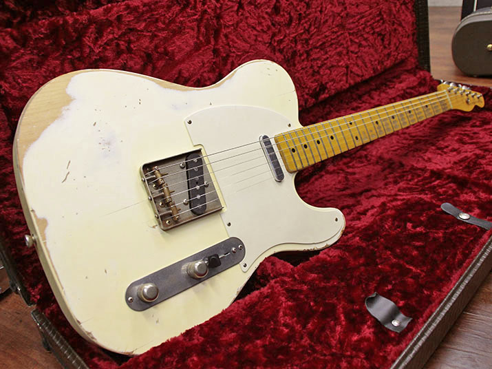 Nash Guitars Esquire Telecaster Mod Vintage White 1
