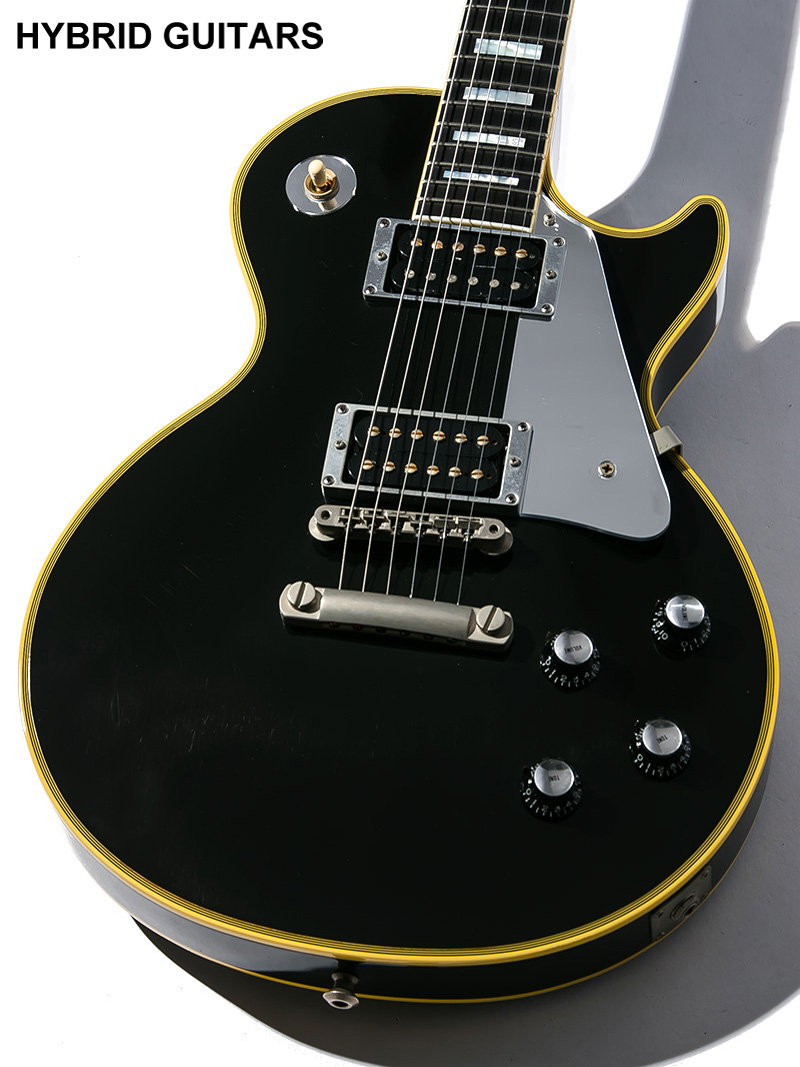 Gibson Custom Shop 1968 Les Paul Custom JS Authentic Ebony Black 2004 3