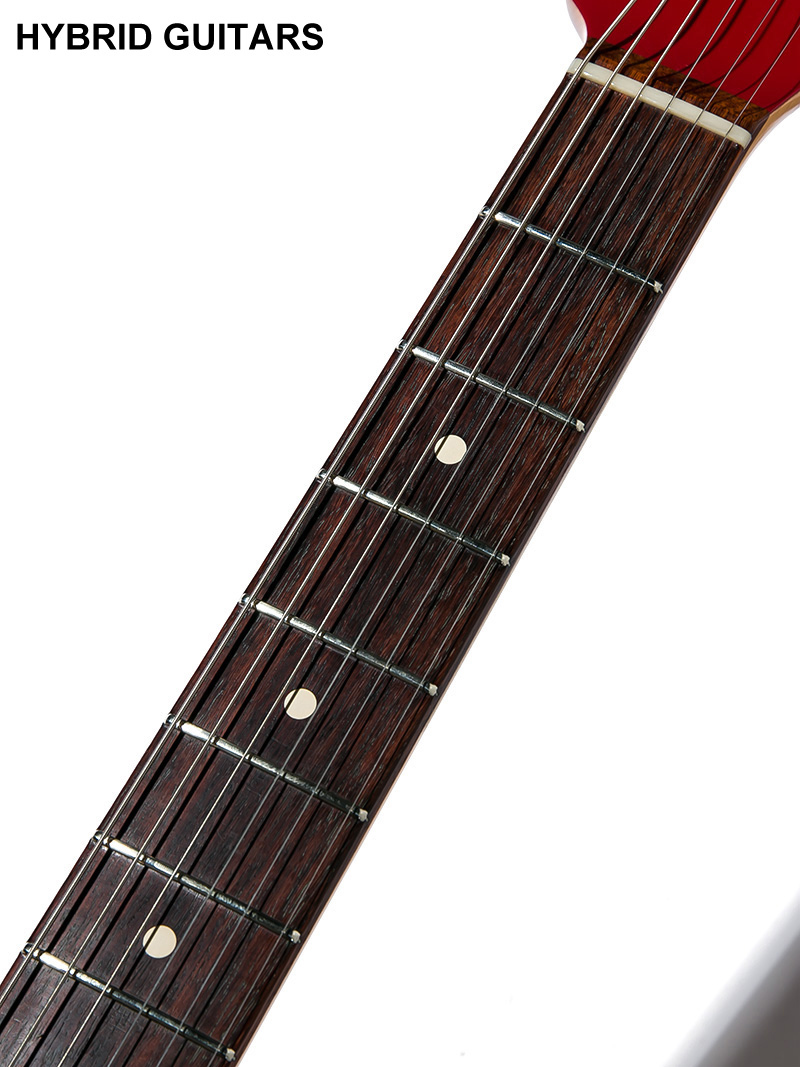 Fender Custom Shop 1960 Stratocaster Relic Dakota Red Matching Head 11