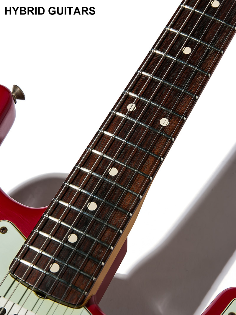 Fender Custom Shop 1960 Stratocaster Relic Dakota Red Matching Head 12