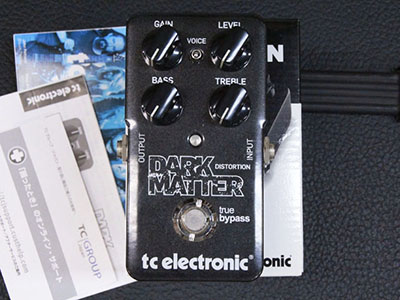 t.c. electronic Dark Matter Distortion