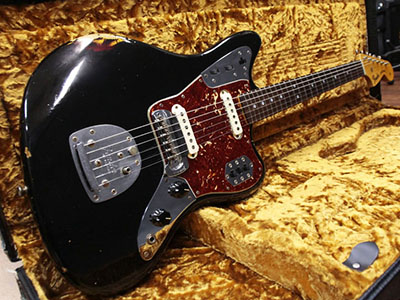 Fender Custom Shop Master Built 1965 Jaguar Relic Black Multi Layer by Dale Wilson 