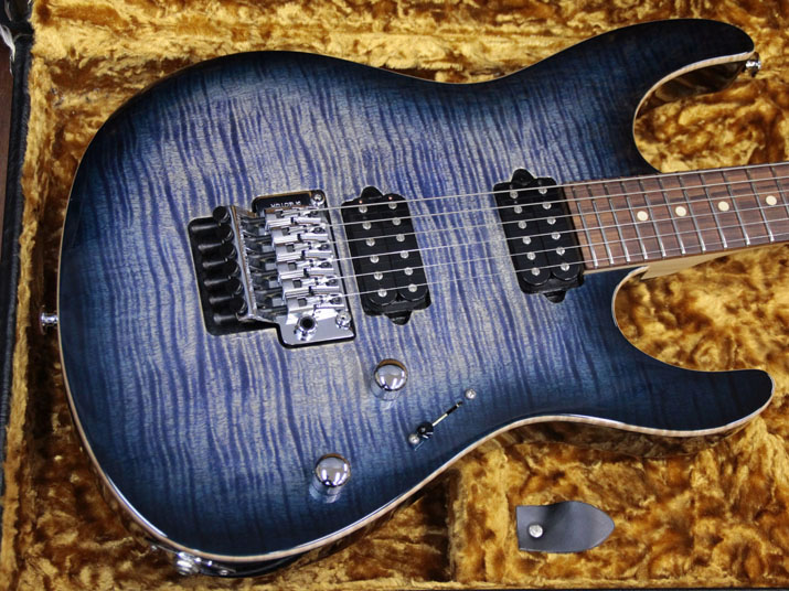 Suhr Modern Pro Faded Trans Whale Blue Burst 2