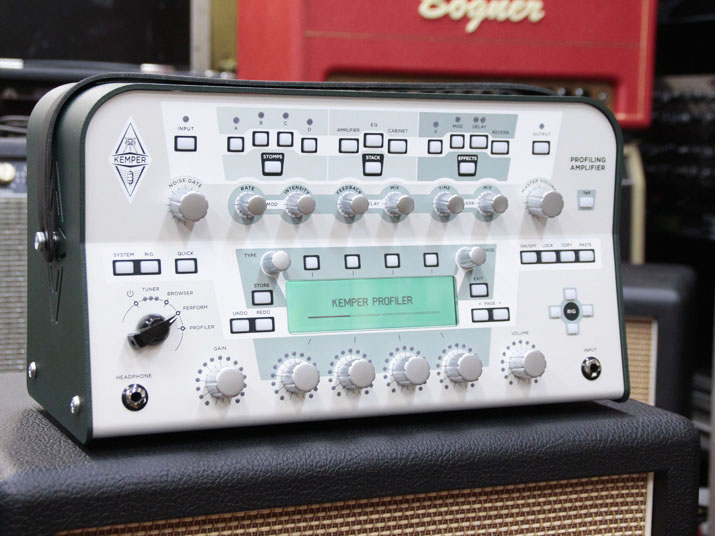 Kemper Profiling Amplifier HEAD White Panel 1