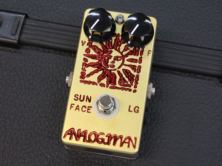 Analogman Sunface Low Gain Vintage Germa with LED & DC 1