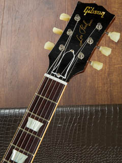 Gibson Custom Shop Tak Matsumoto 1959 Les Paul Aged & Signed ヘッド正面 サムネイル