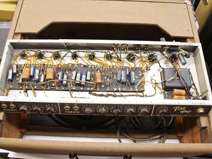 Fender USA Pro Amp '63 Brown Face 7
