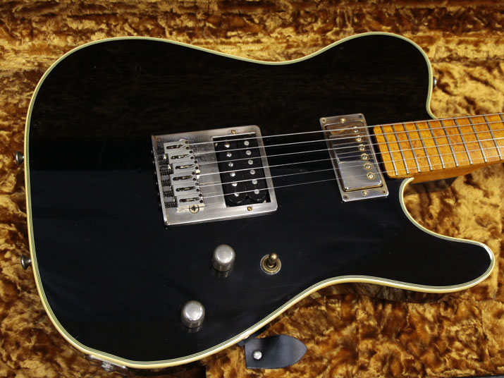 moon Telecaster Type Black 2H 2