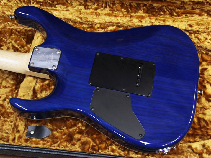 T's Guitars DST-Pro 24 Selected Quilt Whale Blue Burst 4